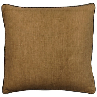 Christy Highgate Linen Cushion Chartreuse